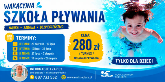 Wakacyjna Szkoła Pływania Chełmiec 2026